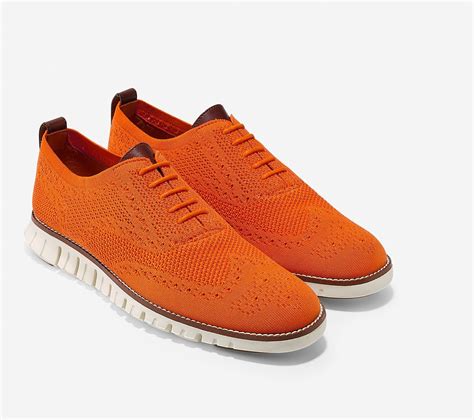 orange shoes for men.